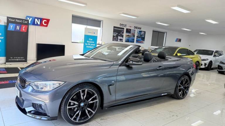 2015 BMW 4 Series 2.0 420d M Sport Auto Euro 6 (s/s) 2dr Convertible Diesel Automatic