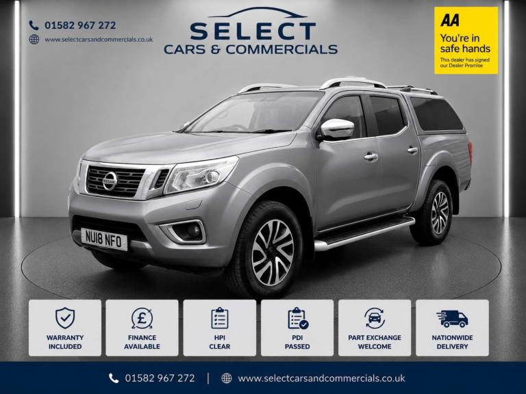 2018 Nissan Navara Double Cab Pick Up Tekna 2.3dCi 190 4WD PICK UP DIESEL Manual