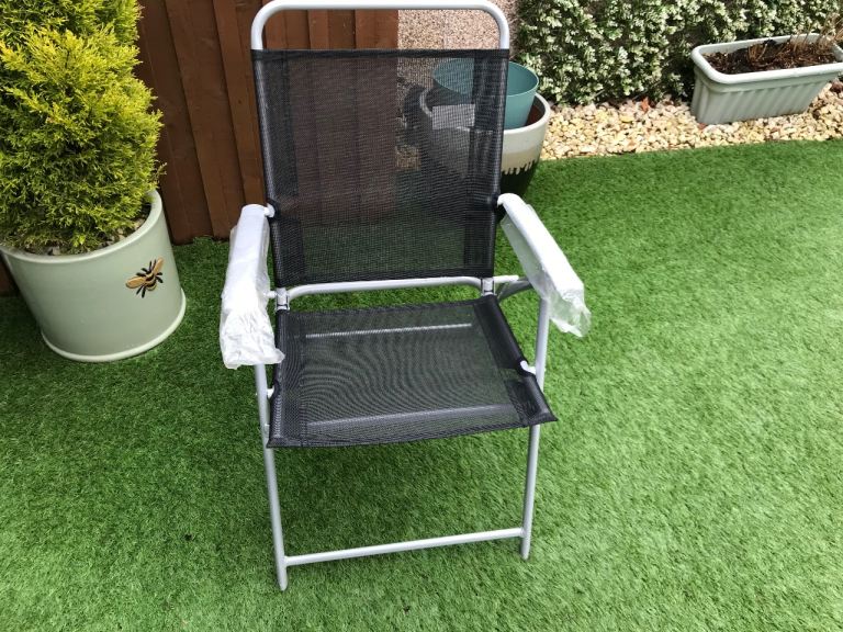 Garden folding chairs ( all 6 for this price )