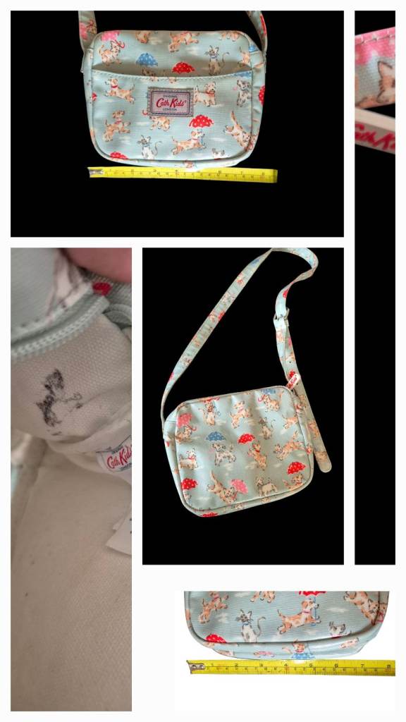 Cath kids over shoulder bag small mark inside otherwise good condition smoke free home