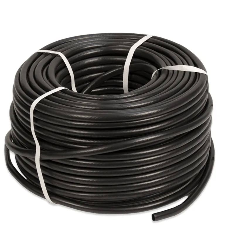 HydroSure Flexible Garden Hose Pipe - 13mm x 100m - Black
