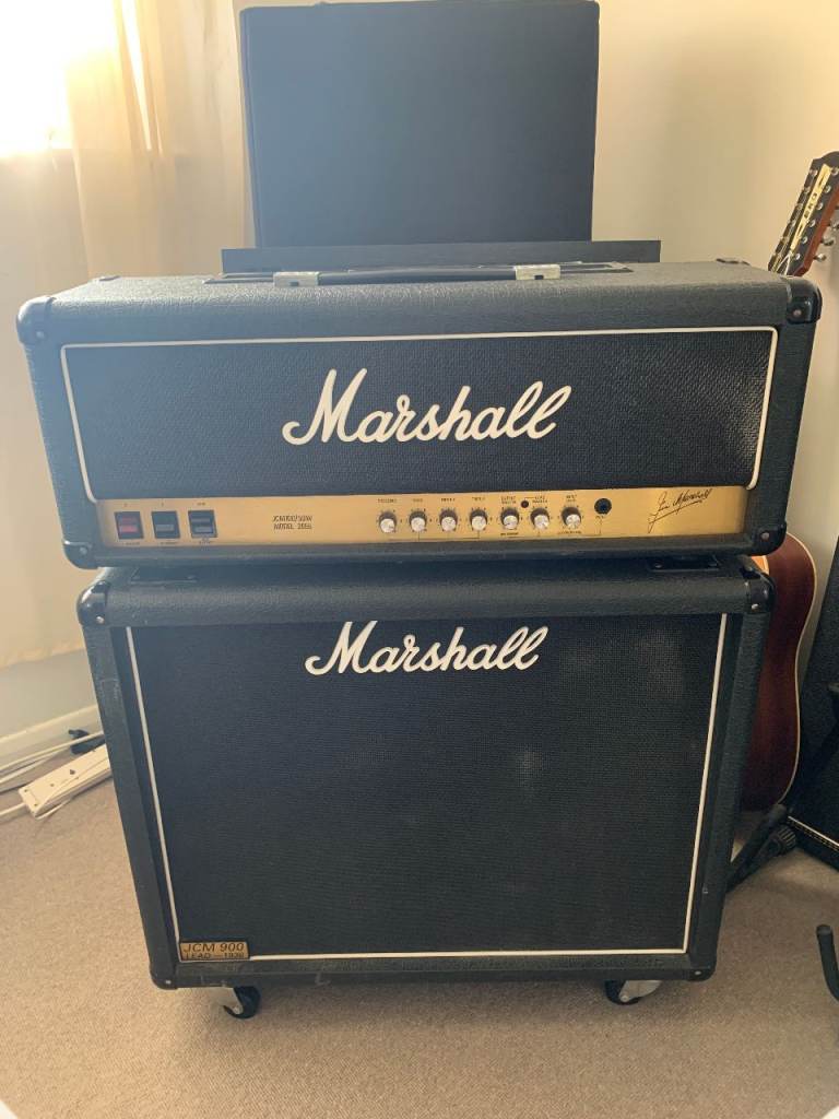 1988 Marshall JCM 100/50W Model 2555 “Black Jubilee” – Legendary original Marshall 2555 head 