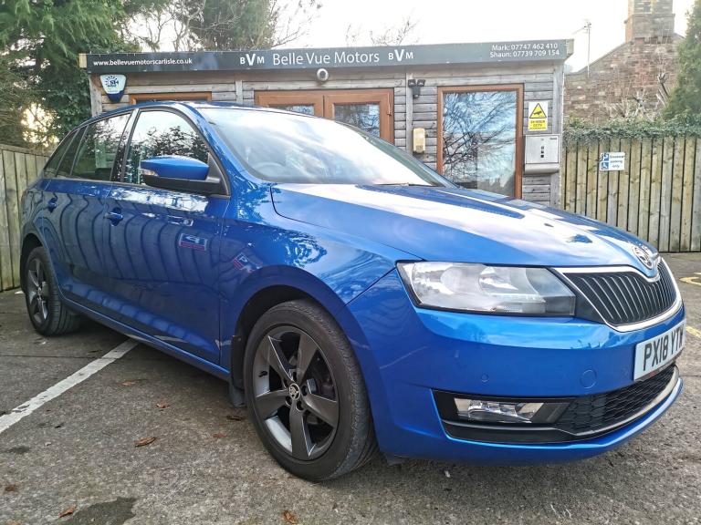 2018 Skoda Rapid Spaceback 1.0 TSI 95 SE Tech 5dr DSG HATCHBACK Petrol Automatic