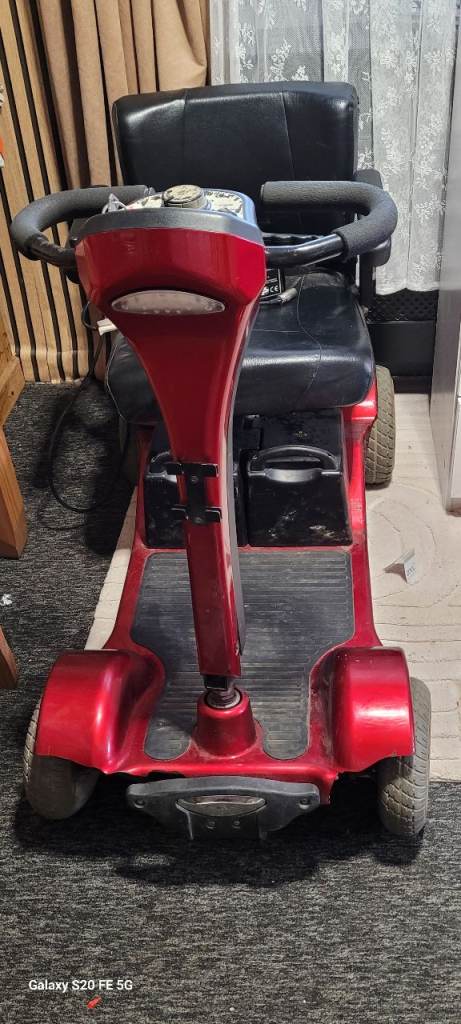 Mobility Scooter - Red, Good Condition