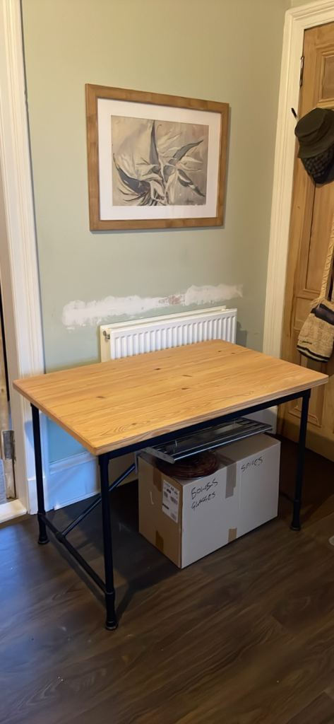 image for Ikea pine dining table or desk