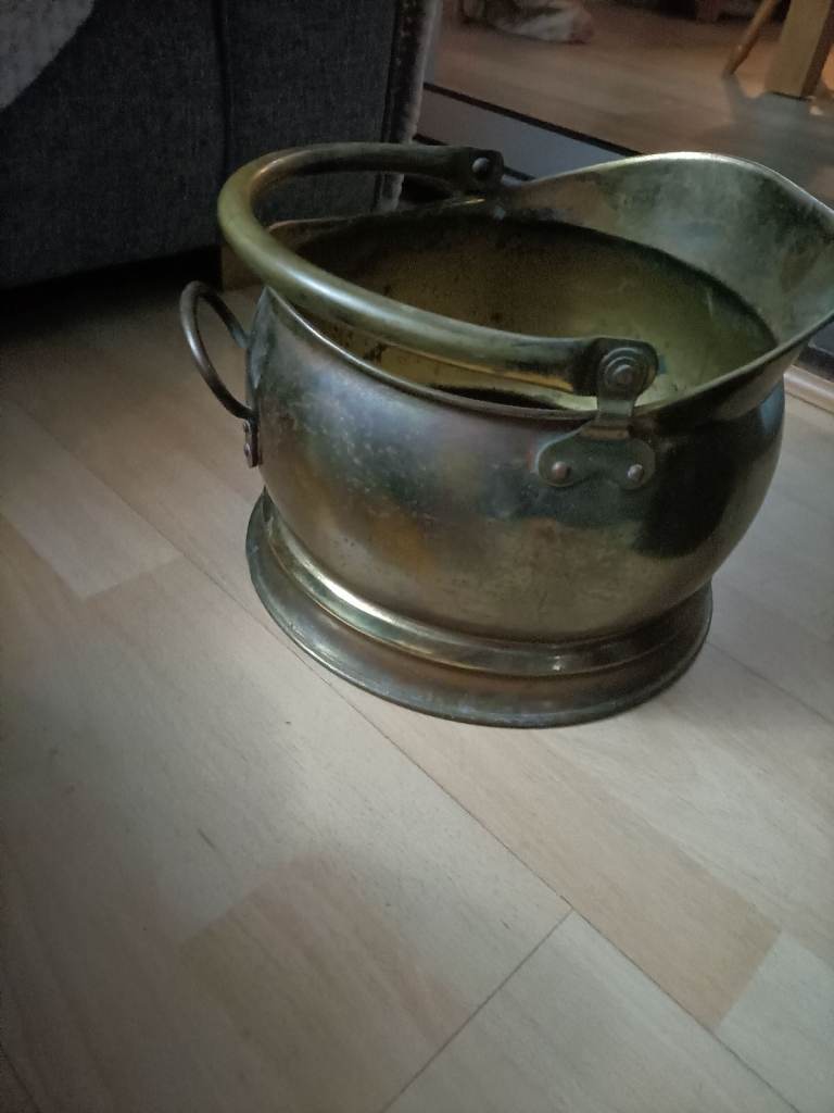 image for Brass coal scuttle 