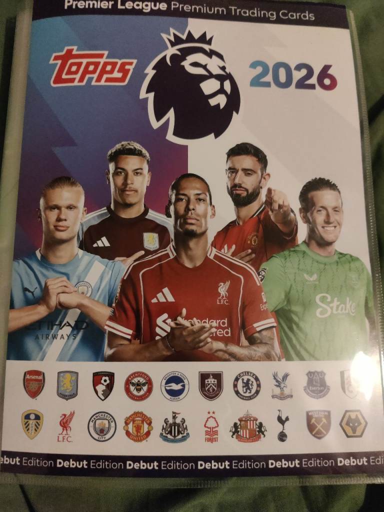 Topps 25/26 PL binder
