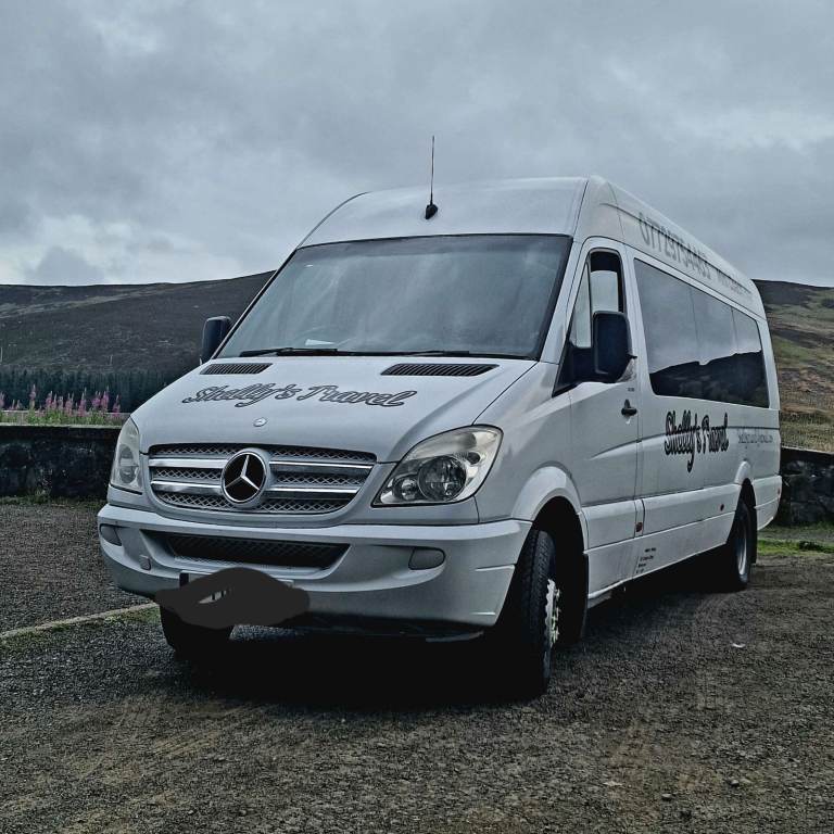Minibus hire company Shelly's travel 9/16/32 seater 