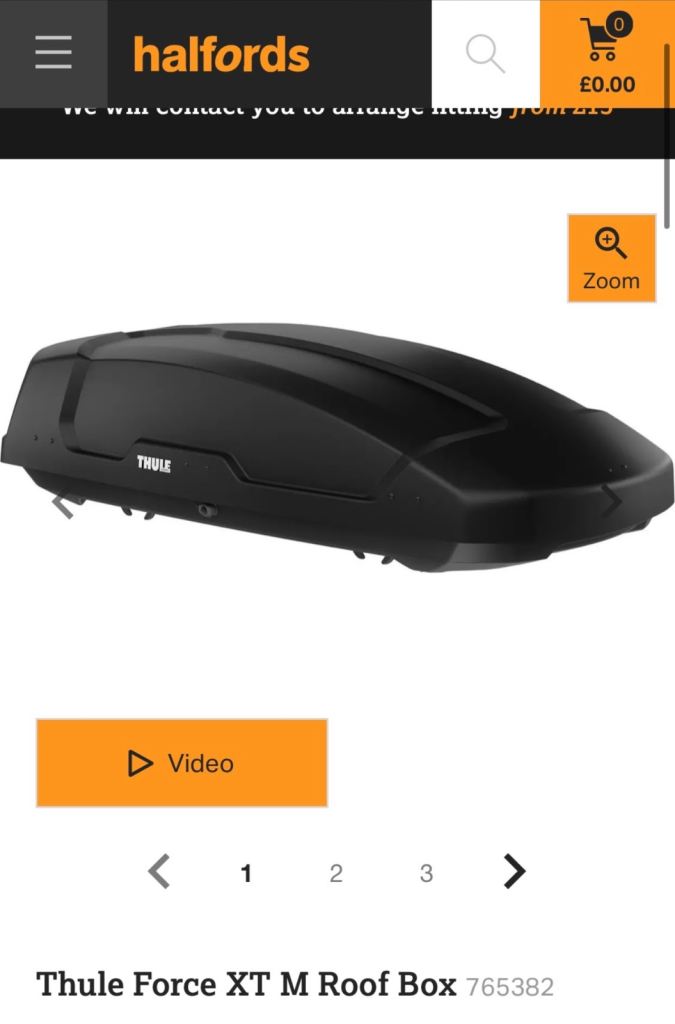 Thule Force XT M Roof Box