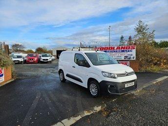 2021 ON 71 PLATE CITROEN BERLINGO 650 ENTERPRISE HDI DIESEL VAN 76K ULEZ FREE 