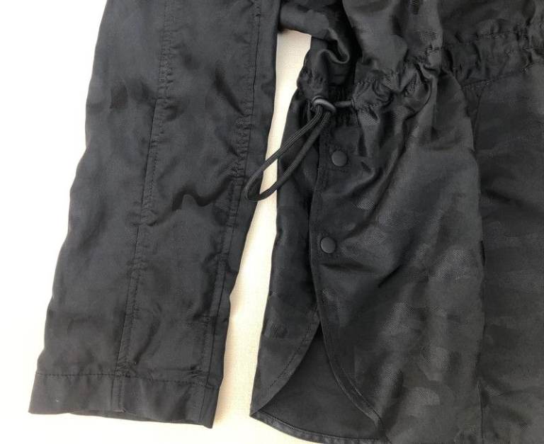 H&M lightweight, black, hooded jacket EUR XS/ 6