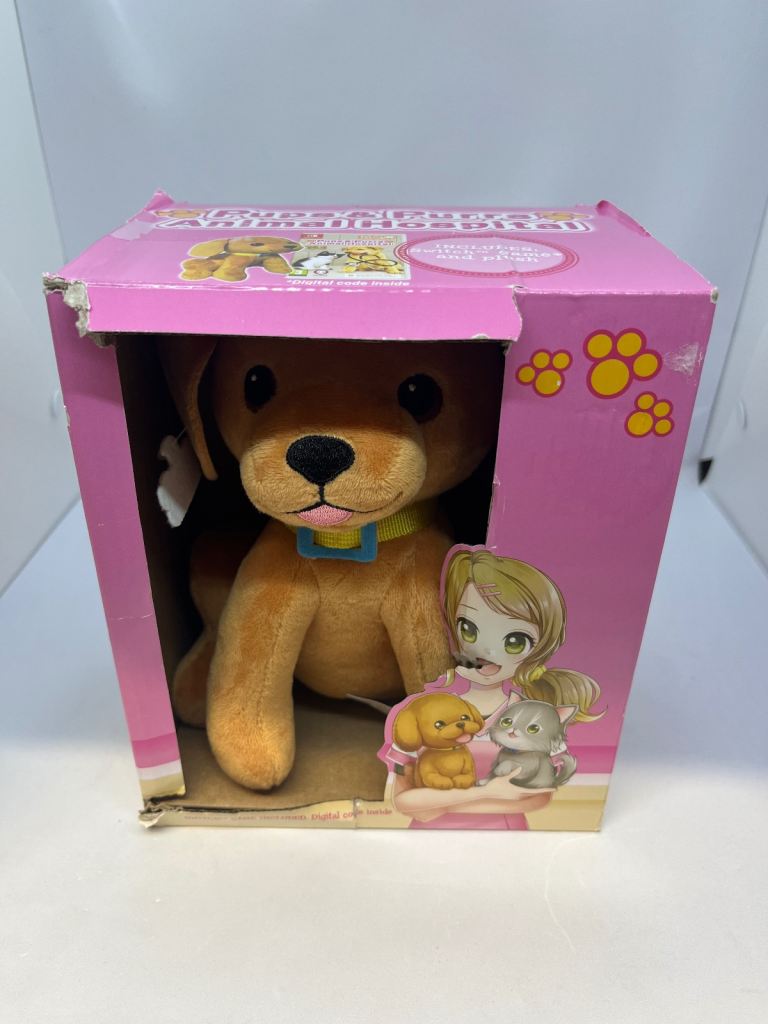 Pups and Purrs Animal Hospital Game For Nintendo Switch.  New With Soft Toy New