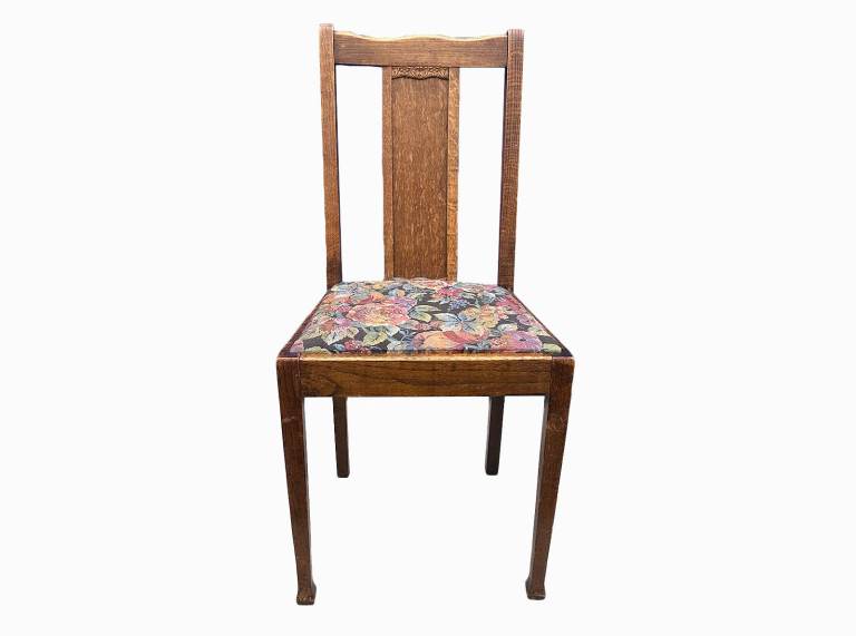 Arts & Crafts Oak Dining Chair 