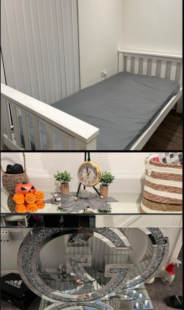 ✨ Luxury Mirrored Double-G Console Table (Gucci-Style) ✨