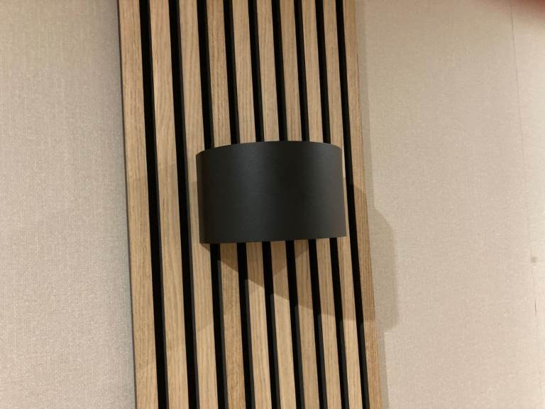 Two Interior brand new and boxed wall lights