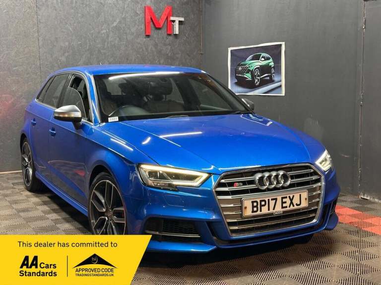 2017 Audi S3 2.0 TFSI Sportback S Tronic quattro Euro 6 (s/s) 5dr HATCHBACK Petrol Automatic