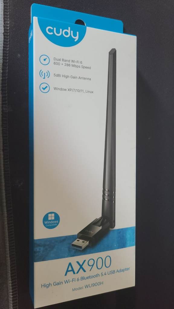 AX900 WiFi 6 USB Adapter Dual Band 2.4GHz/5GHz 886Mbps High Gain Antenna BRAND NEW