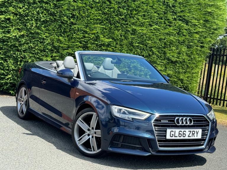 AUDI A3 CABRIOLET 2.0 TFSI QUATTRO S LINE S-TRONIC SUPER SPORT BUCKETS B&O SOUND