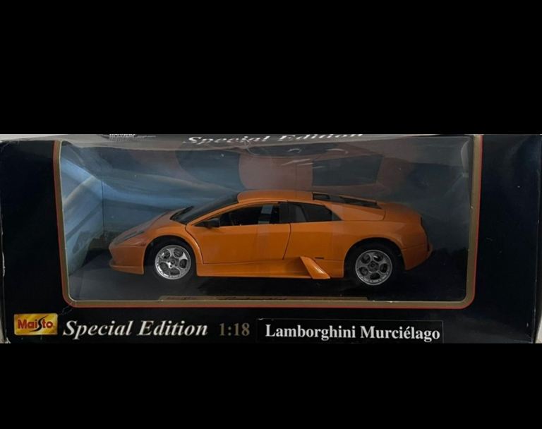 Maisto Special Edition 1:18 Lamborghini Murciélago Orange Diecast Model Car Collectible