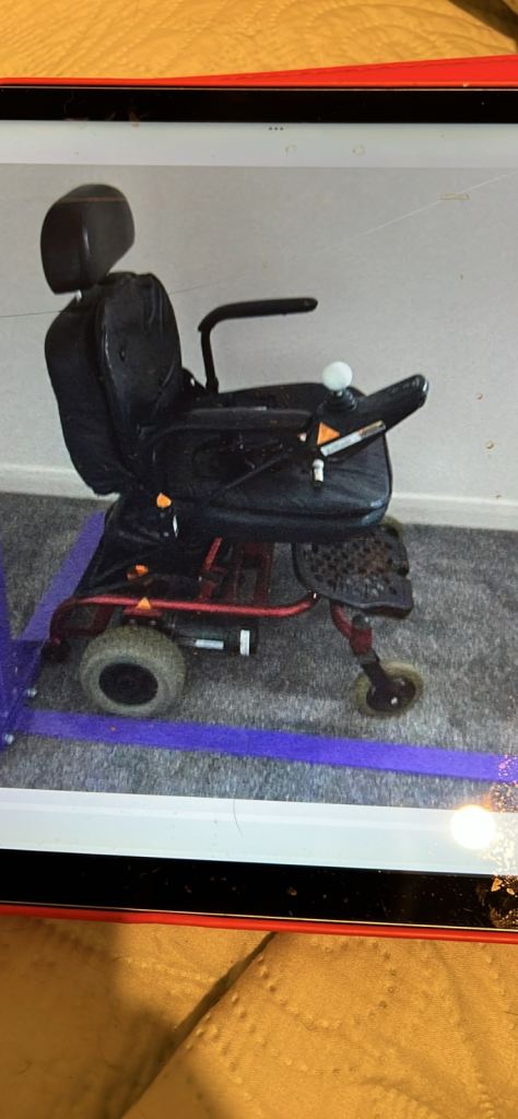 Electric Wheelchair with Charger & Battery – Good Condition