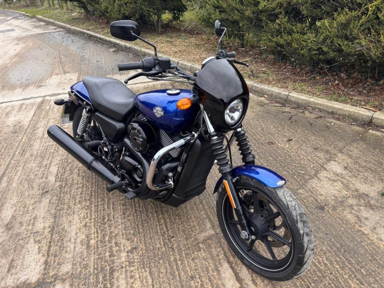 2015 65 HARLEY-DAVIDSON STREET XG 750 NEW MOT STUNNING BLUE XG750- 4k MILES ONLY