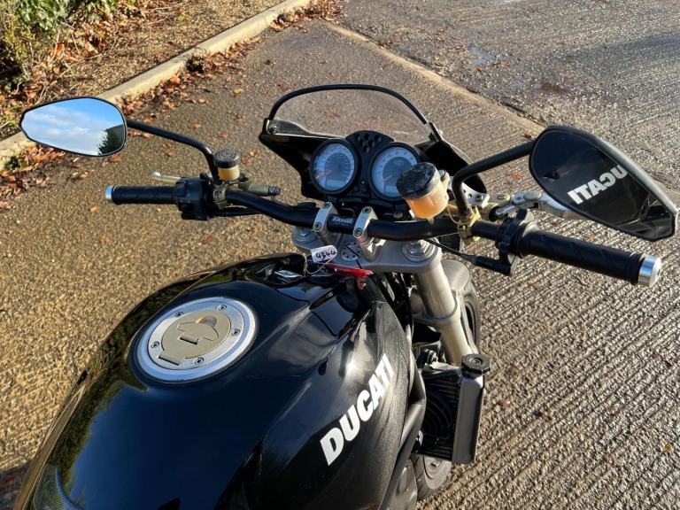 2004 04 DUCATI S4R MONSTER 1000 CLASSIC NAKED 996 S4 R BLACK 11k MILES ONLY