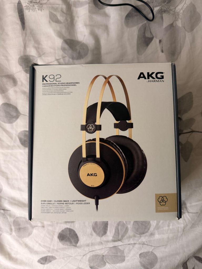 Akg k92 studio headphones