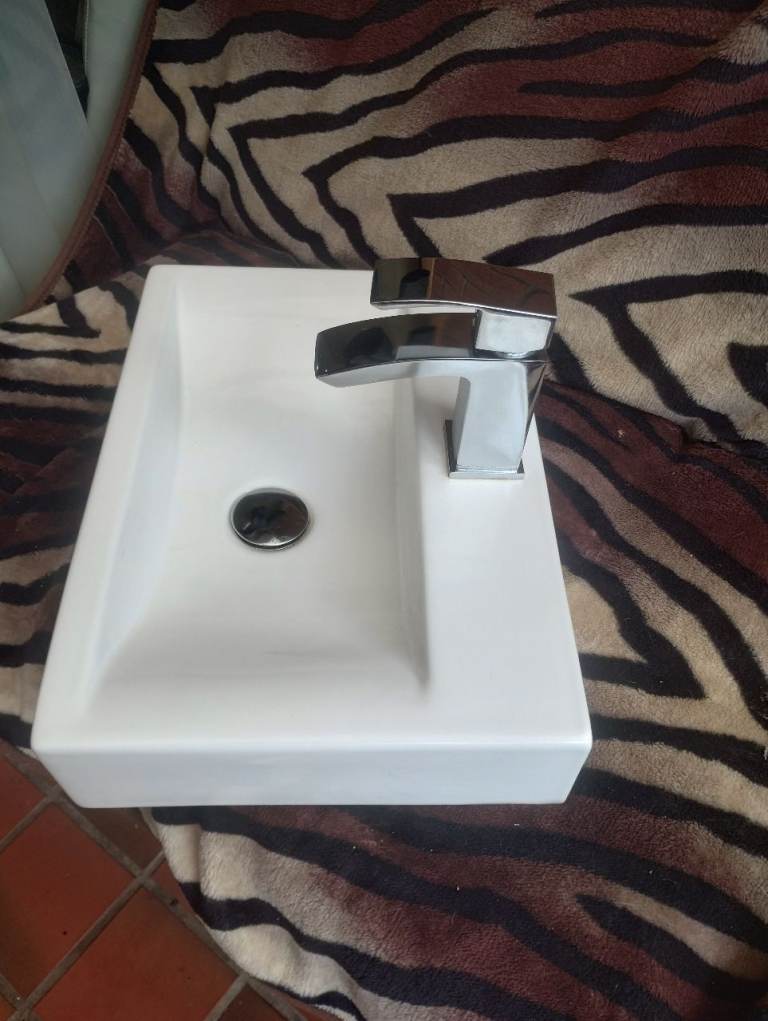 Bathroom sink counter top.