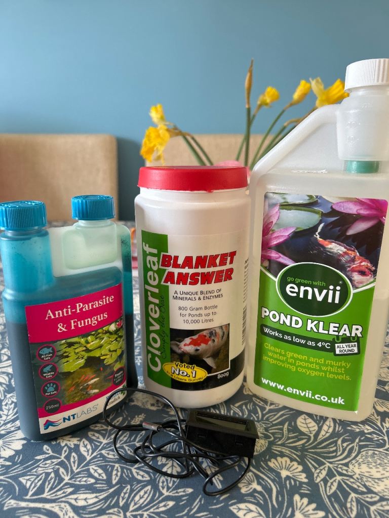Pond chemical treatments (cloverleaf NT labs)