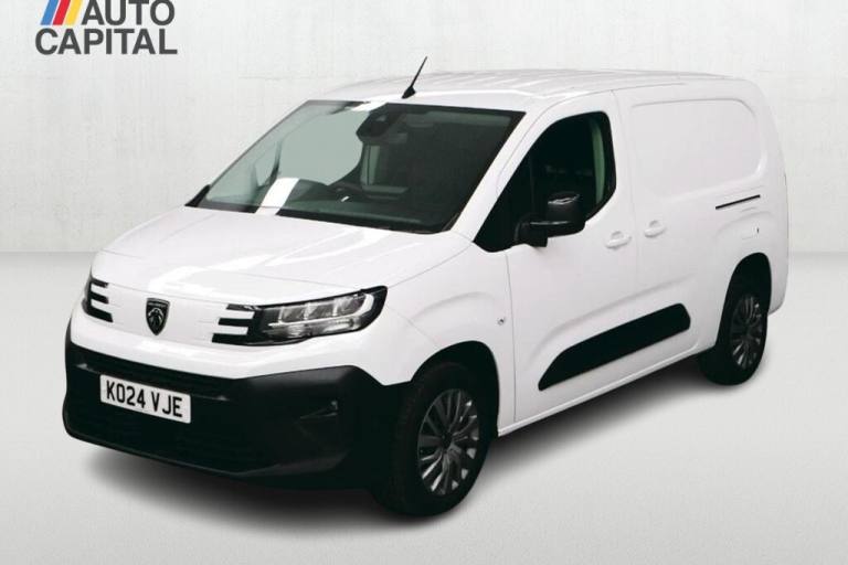 2024 Peugeot Partner 1.5 BlueHDi 950 Asphalt 100 BHP LWB Euro 6 ULEZ Compliant Panel Van Diesel M...