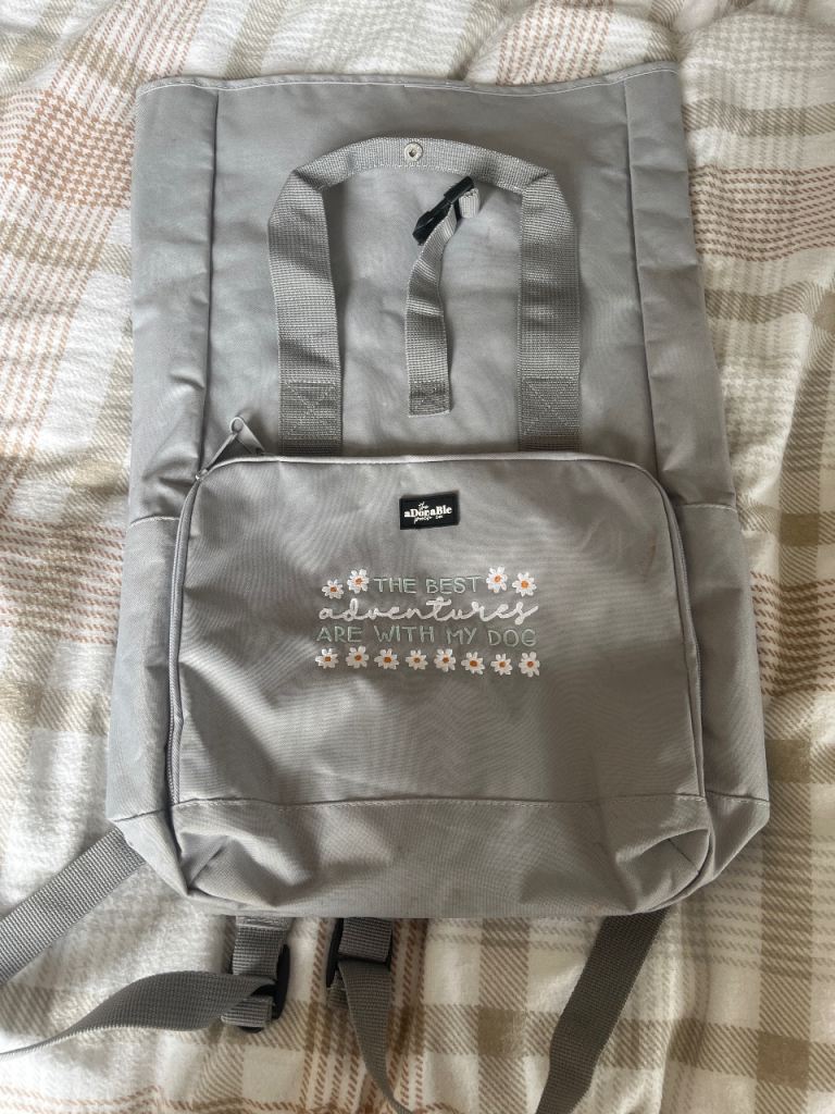 Adorable Pooch Co backpack 