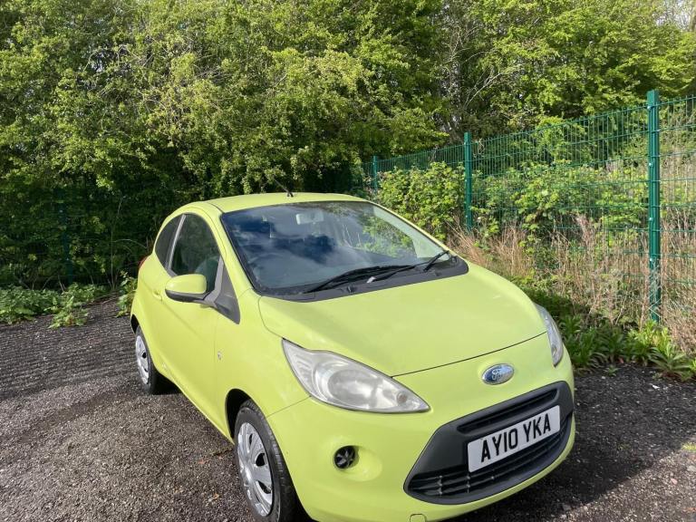 FORD KA 1.2 STYLE 10 REG GREEN 3 DOOR GENUINE 71663 MOT SEPTEMBER 6TH 2026 TAX £35 LOW INSURANCE