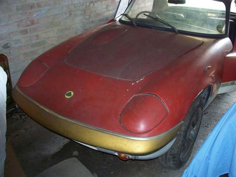 LOTUS ELAN EUROPA ELAN+2 & ELAN SPRINT ''GARAGE/BARN FIND'' RESTORATION PROJECTS WANTED