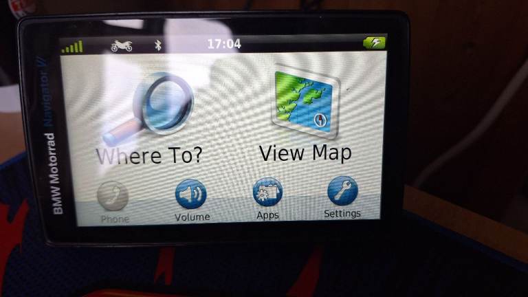 BMW Motorrad VI Motorcycle Navigator