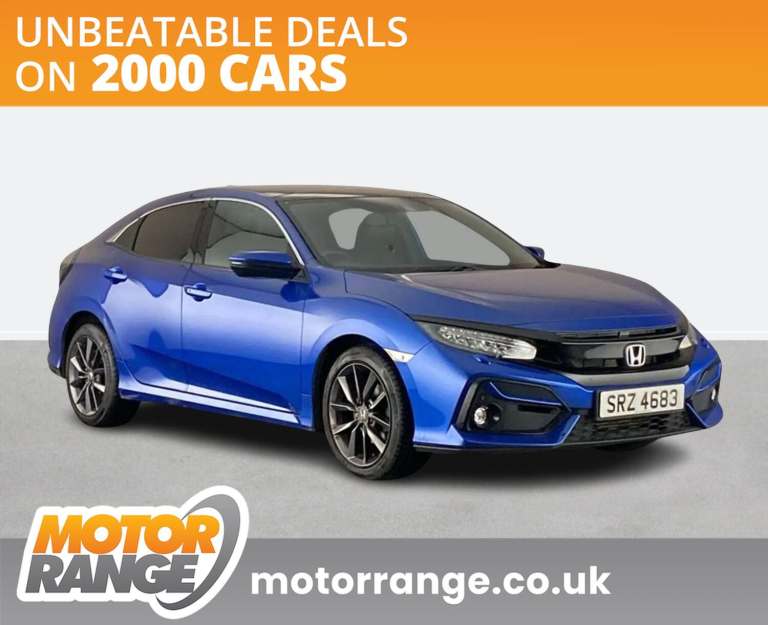 2021 Honda Civic 1.0 VTEC Turbo 126 EX 5dr CVT Hatchback PETROL Automatic