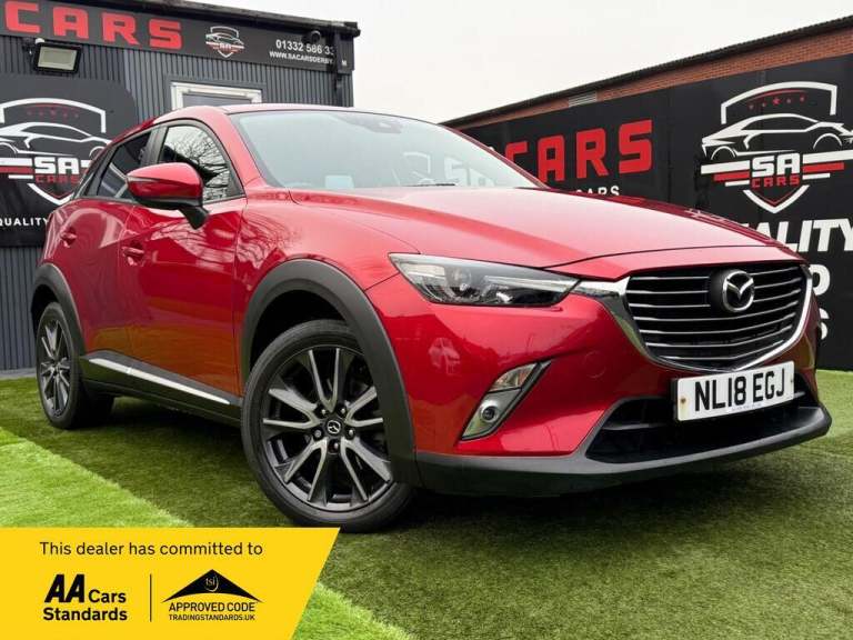 2018 Mazda CX-3 2.0 SKYACTIV-G Sport Nav SUV 5dr Petrol Manual Euro 6 (s/s) (121 ps) HATCHBACK Pe...