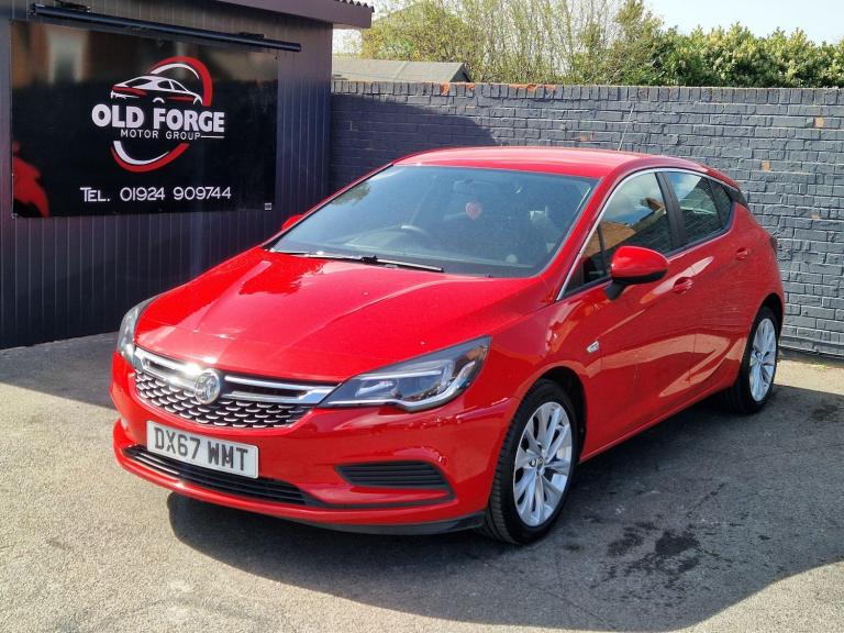 2018 Vauxhall Astra 1.4T 16V 125 Design 5dr HATCHBACK PETROL Manual