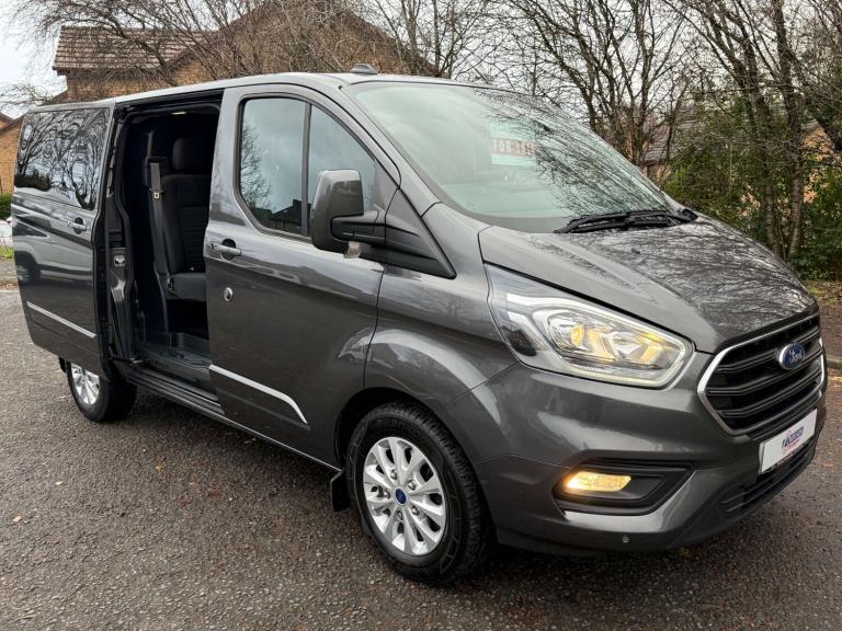 2023 Ford Transit Custom 2.0 EcoBlue 170ps Low Roof D/Cab Limited Van Auto PANEL VAN DIESEL Autom...