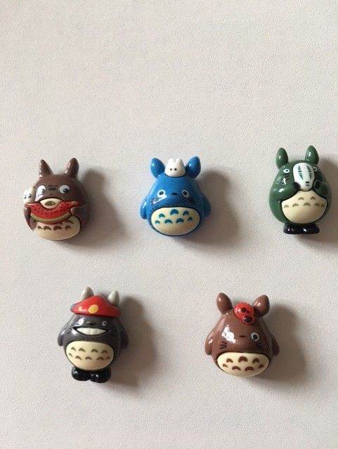 Totoro 5 Piece Fridge Magnet Set 