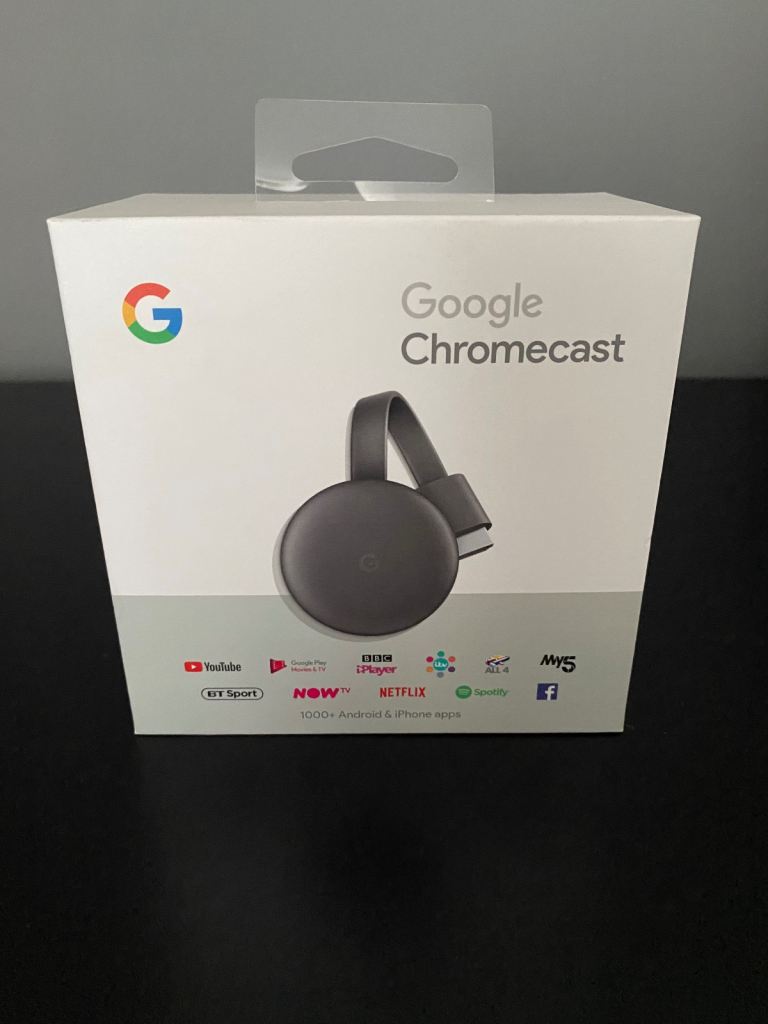 Google Chromecast TV streaming device