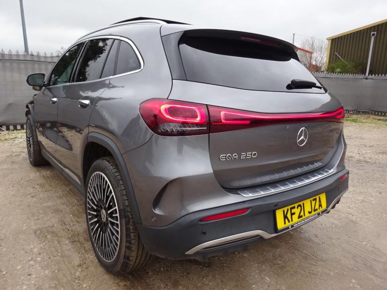 2021 21 REG MERCEDES EQA 250 AMG LINE PREMIUM+ ELECTRIC AUTO DAMAGED SALVAGE