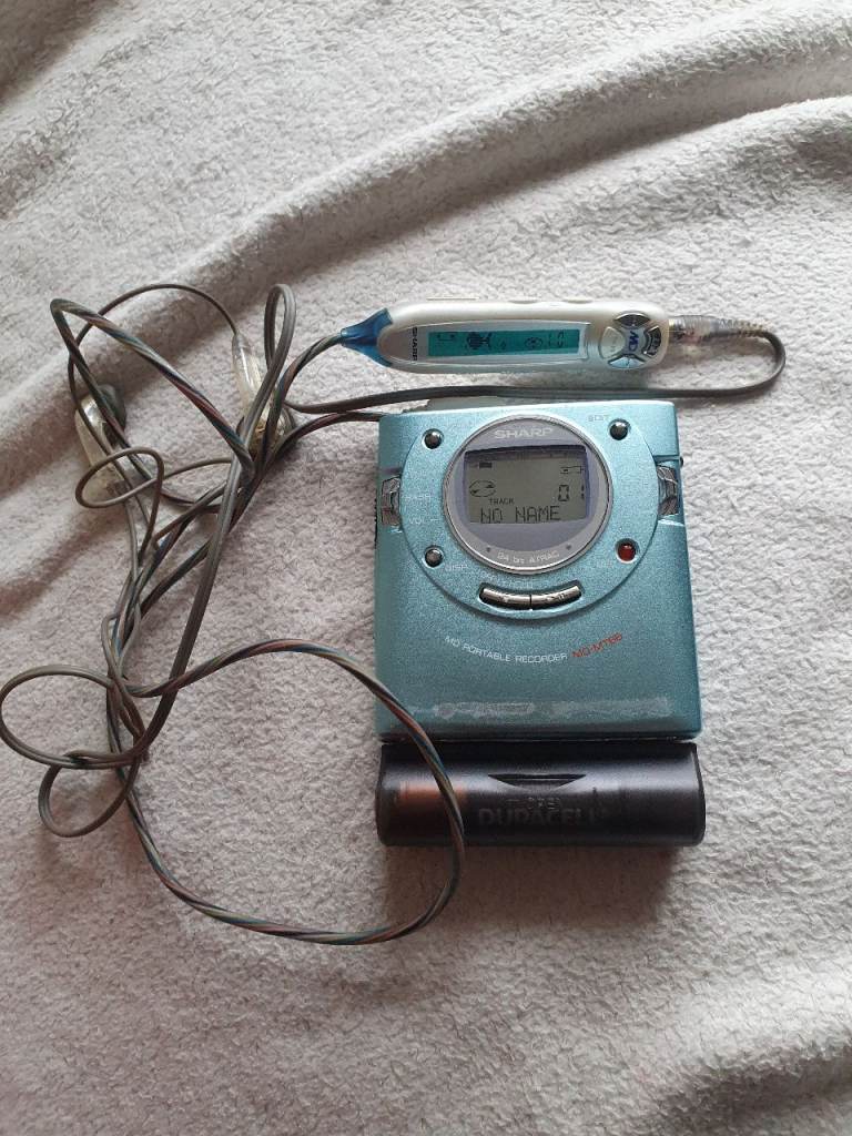 Sharp minidisc recorder MD-MT66 