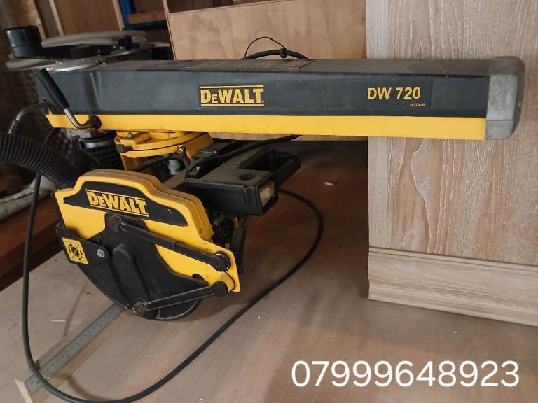 DEWALT DW 720 Radial Arm Saw – Good Working Order