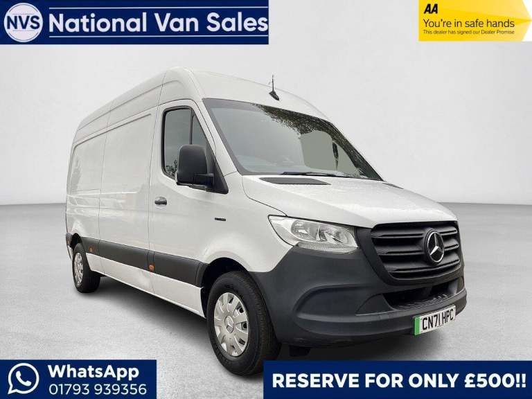 2021 Mercedes-Benz Sprinter 55kWh Progressive Panel Van 5dr Electric Auto FWD L2 H2 20kW Charger ...