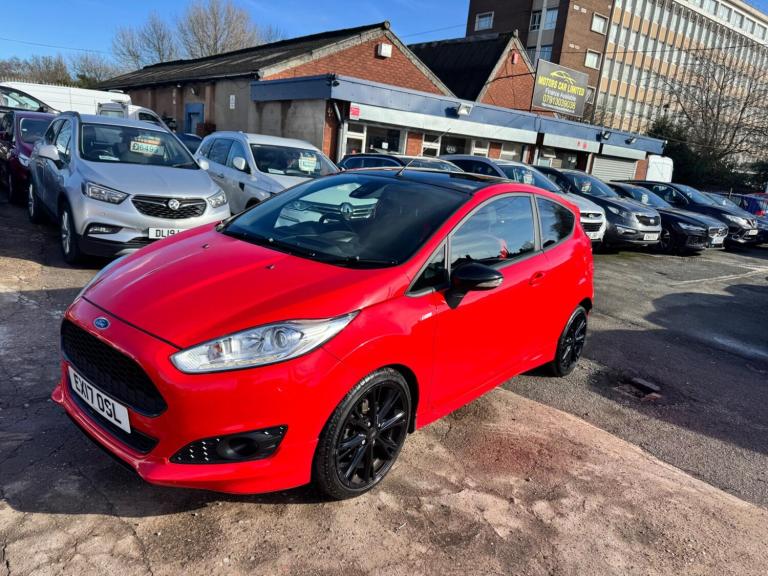 2017 Ford Fiesta 1.0 EcoBoost 140 ST-Line Red 3dr HATCHBACK PETROL Manual