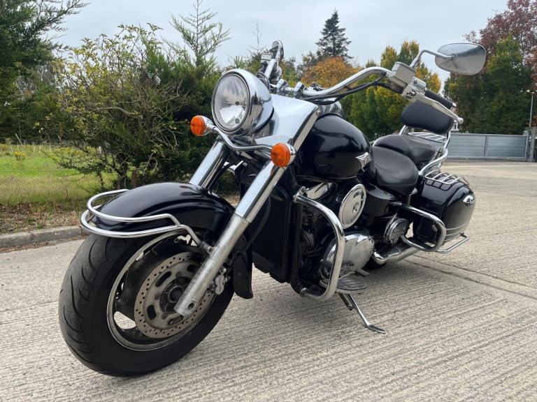 2007 07 KAWASAKI VN 1600 D6F CLASSIC TOURER CRUISER TOURING VN1600 BLACK