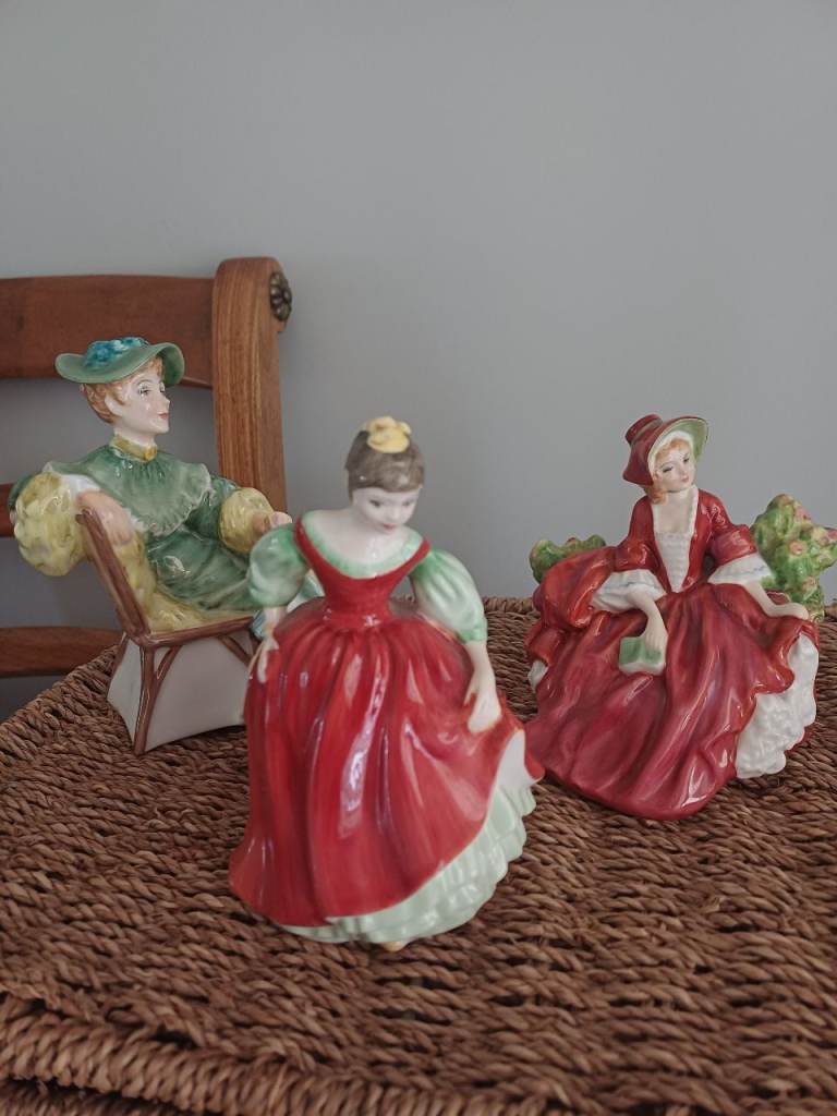 3royal doulton ladies