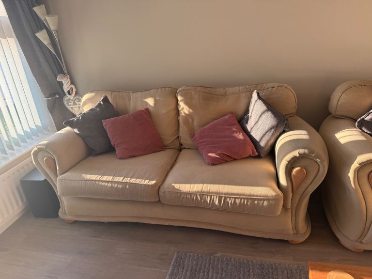 Dfs 3 seater sofas x2