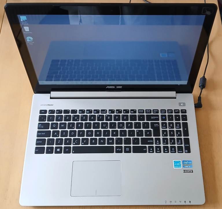 ASUS VivoBook S500CA laptop new upgrade/refurb. Windows 11, Microsoft Office, 8gb ram, ssd