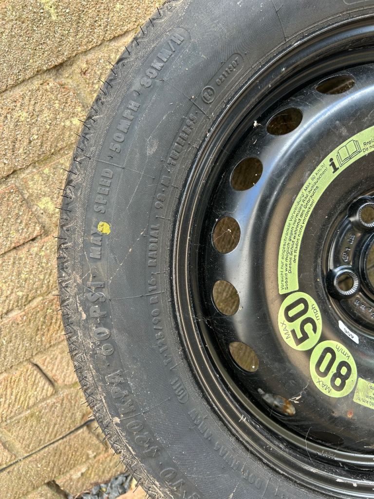 Mercedes-Benz space saver wheel 
